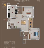 Type F - 2 BHK